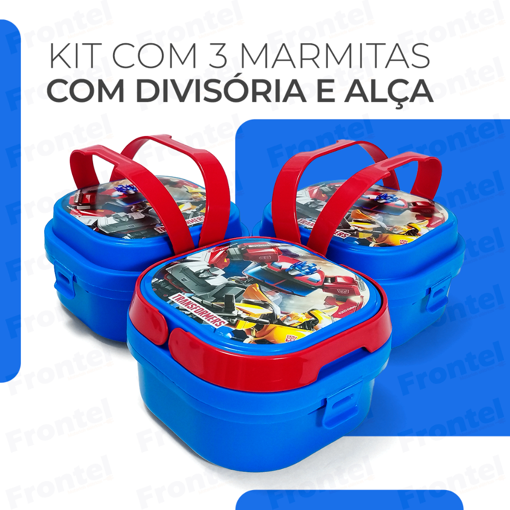 Pote Quebra Cabeça Infantil Plasvale / Marmita / Potinho criança