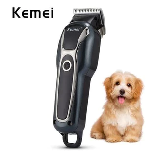 Maquina Tosa Cães E Gatos kemei pet Profissional aparador de pelos pets original kemei 1991 - 100/220v bivolt