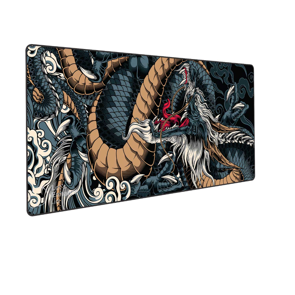 Mouse Pad Gamer Speed Extra Grande Dragão Vários Tamanhos Original