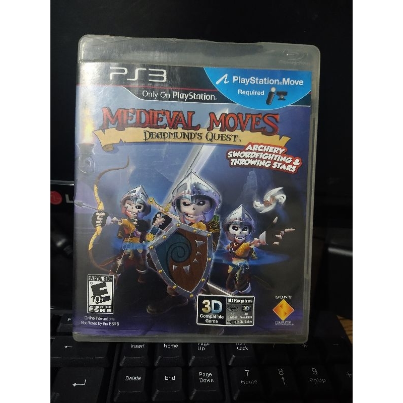 Notice D'instruction Medieval Moves Pour Playstation 3 PS3 – Version Française, VF