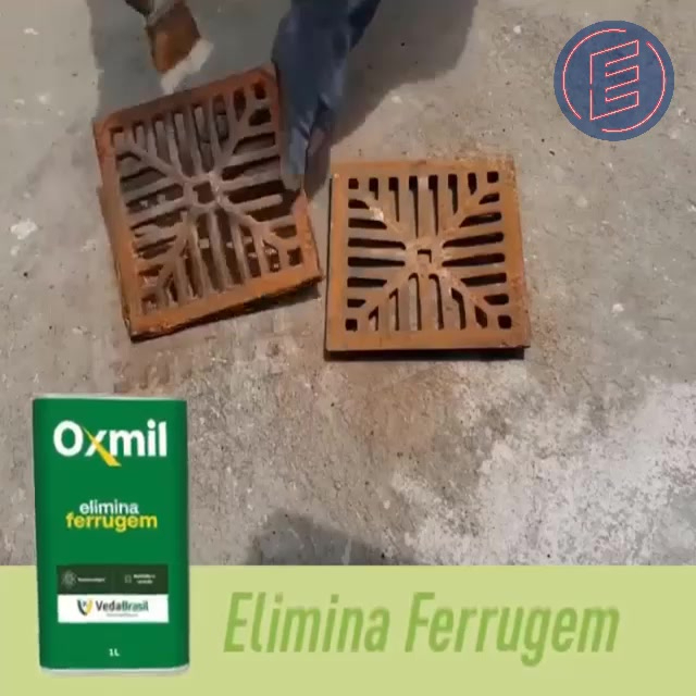 Oxmil Eliminador De Ferrugem Anticorrosivo Poderoso Vedabrasil
