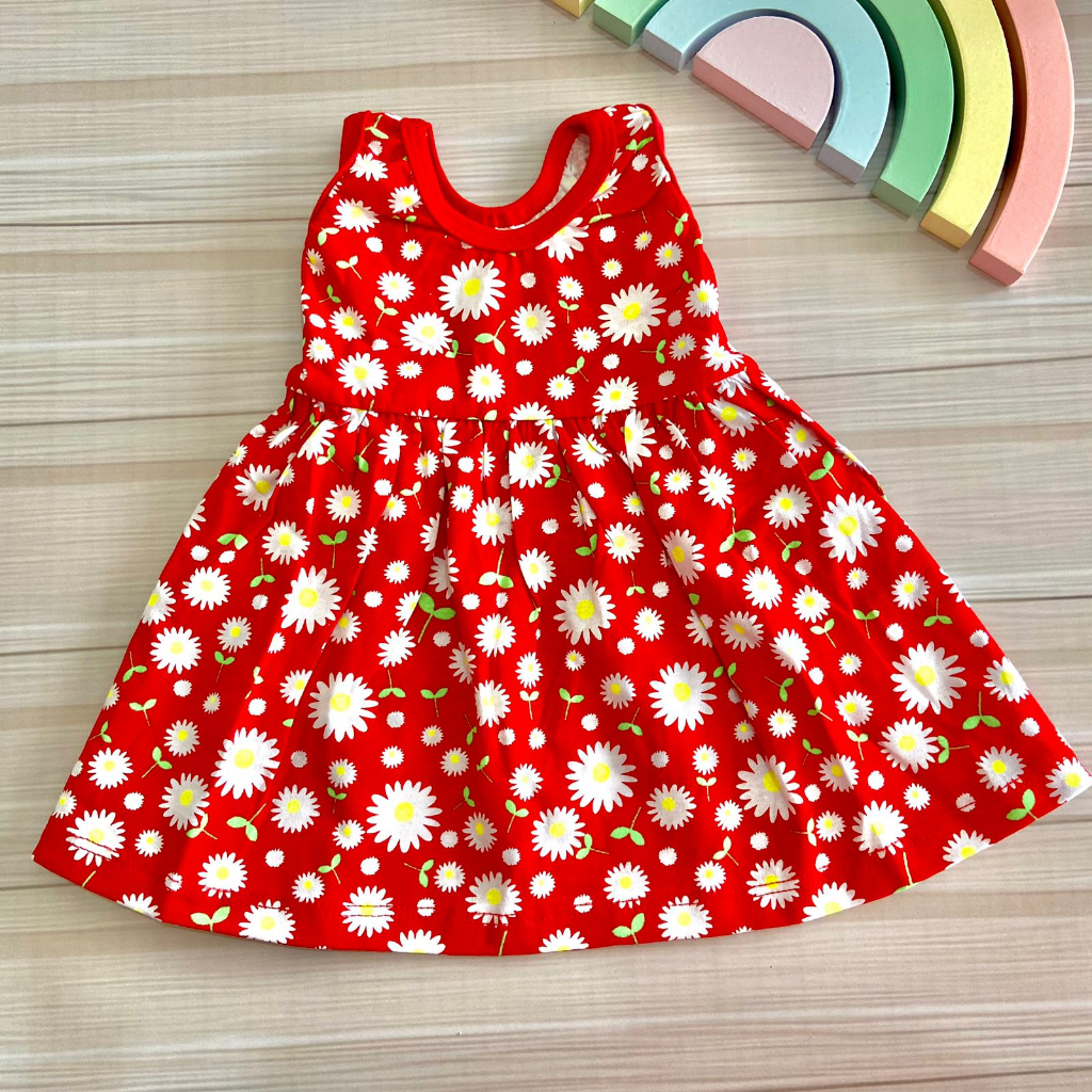 Vestido infantil best sale social estampado