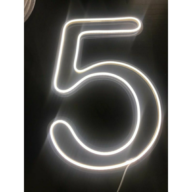 Número em Led Neon com 60 de altura | Shopee Brasil