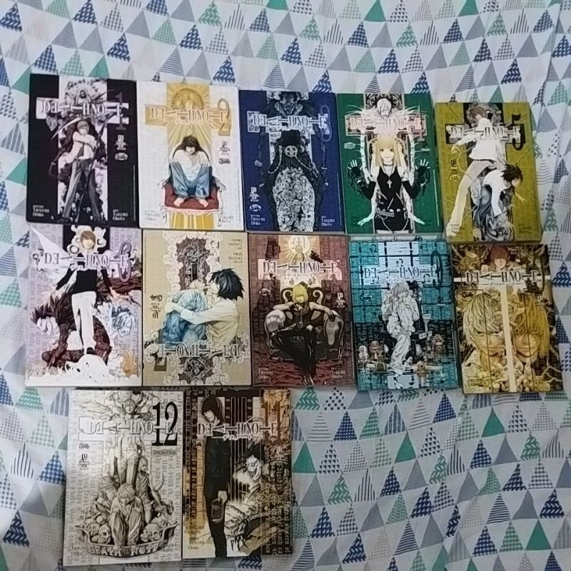 Coleção completa Mangá Death Note - 1 ao 12 (Usado)