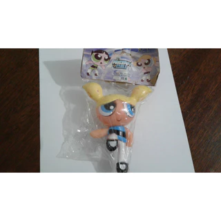 Boneca Meninas Super Poderosas Antiga Em Borracha Usada Leia