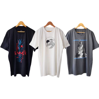 Kit 3 Camisetas Bonitas Plus Size G1 G2 G4 G5 G6 Envio do Brasil