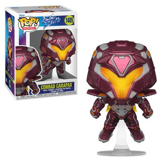 FUNKO POP BLUE BEETLE CONRAD CARAPAX 1405 NOVO ORIGINAL em Oferta na Shopee