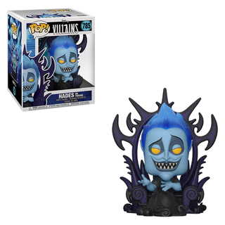 FUNKO POP DISNEY VILLAINS DELUXE - HADES ON THRONE 785 NOVO ORIGINAL em Oferta na Shopee
