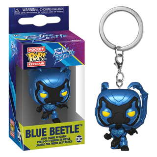 CHAVEIRO FUNKO POP KEYCHAIN DC BLUE BETTLE (72348) NOVO ORIGINAL em Oferta na Shopee