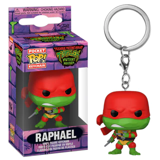CHAVEIRO FUNKO POP KEYCHAIN TEENAGE MUTANT NINJA TURTLES: MUTANT MAYHEM - RAPHAEL (72331) NOVO ORIGINAL em Oferta na Shopee
