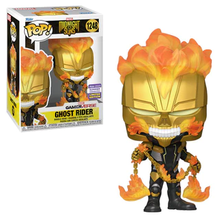 FUNKO POP MARVEL MIDNIGHT SONS SAN DIEGO COMIC CON 2023 - GHOST RIDER 1248 NOVO ORIGINAL em Oferta na Shopee