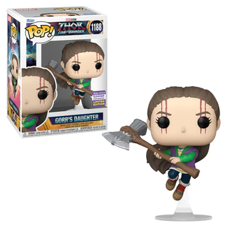 FUNKO POP MARVEL THOR: LOVE AND THUNDER SAN DIEGO COMIC CON 2023 - GORR'S DAUGHTER 1188 NOVO ORIGINAL em Oferta na Shopee