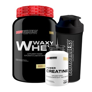 Kit 1x Whey Turbo 900g + 1x Creatina Turbo 100g - Bodybuilders