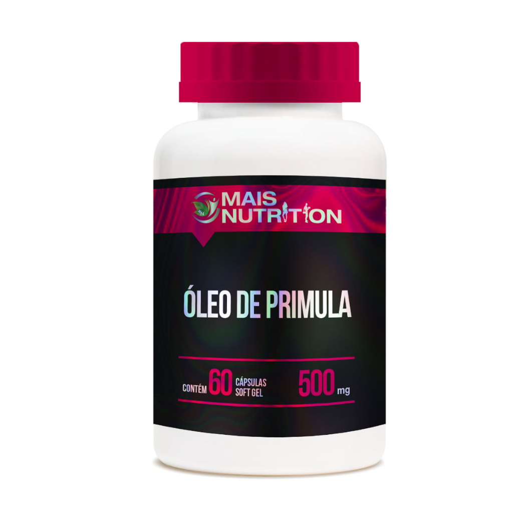 Óleo De Prímula 500mg MAIS NUTRITION - Auxilia na TPM Para Mulheres ...