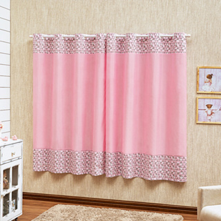 Cortina Para Quarto Infantil Criança Bebe Baby 2,00 Janela, Decoração Menina