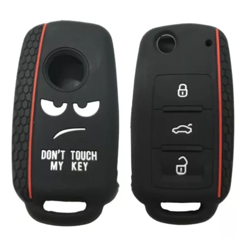 Capa Chave Carro Silicone Canivete Vw Gol Fox Saveiro Tiguan