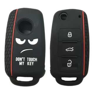 Capa Chave Carro Silicone Canivete Vw Gol Fox Saveiro Tiguan