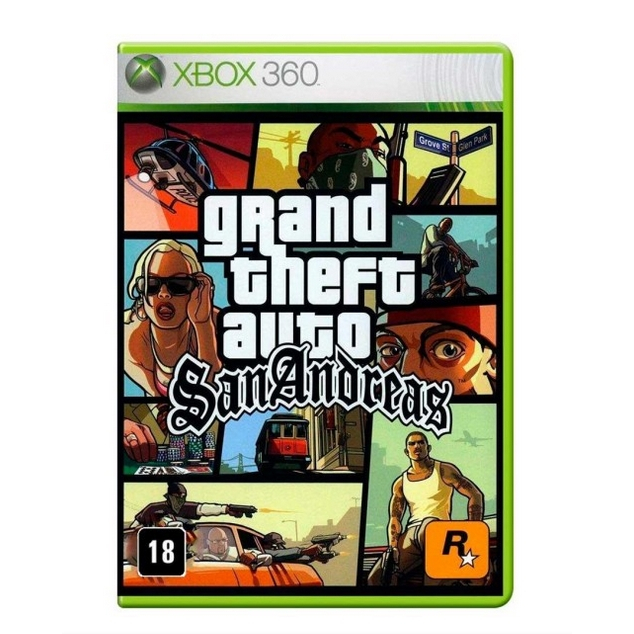Gta San Andreas Jogo para Xbox 360 L.T3.0
