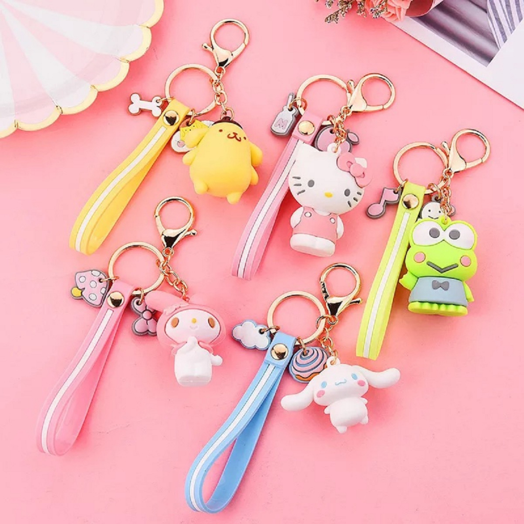 HELLOKITTYxPORTER KEYCHARM 2種セット Chaveiro Turma Hello Kitty | Shopee Brasil