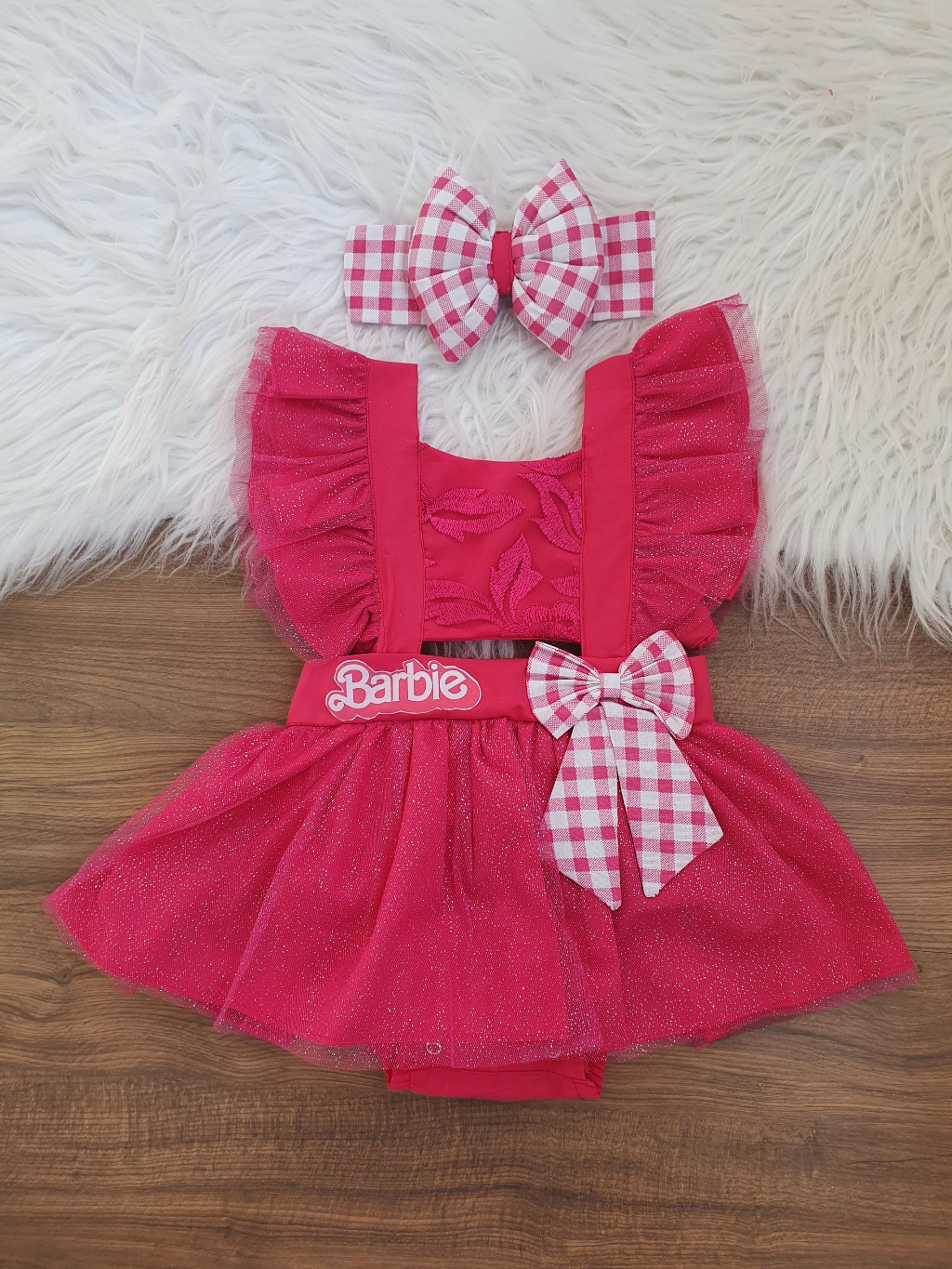 Roupa Da Barbie Mesversario Ou Aniversário Fantasia Barbie