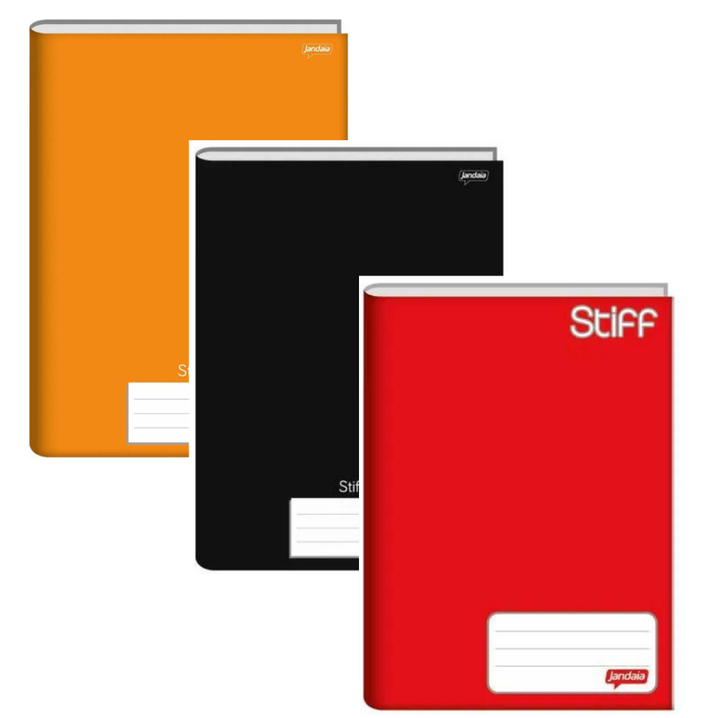 CADERNO 1/4 48 FOLHAS JANDAIA STFF -Kit com 10 unidades | Shopee Brasil