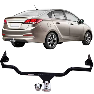 Engate Reboque Fixo Hb20 Sedan 2013 A 2019 Capacidade Carga 400kg Braconi Certificado Pelo Inmetro
