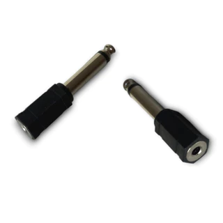 Plug Adaptador P2 Femea Para P10 Macho