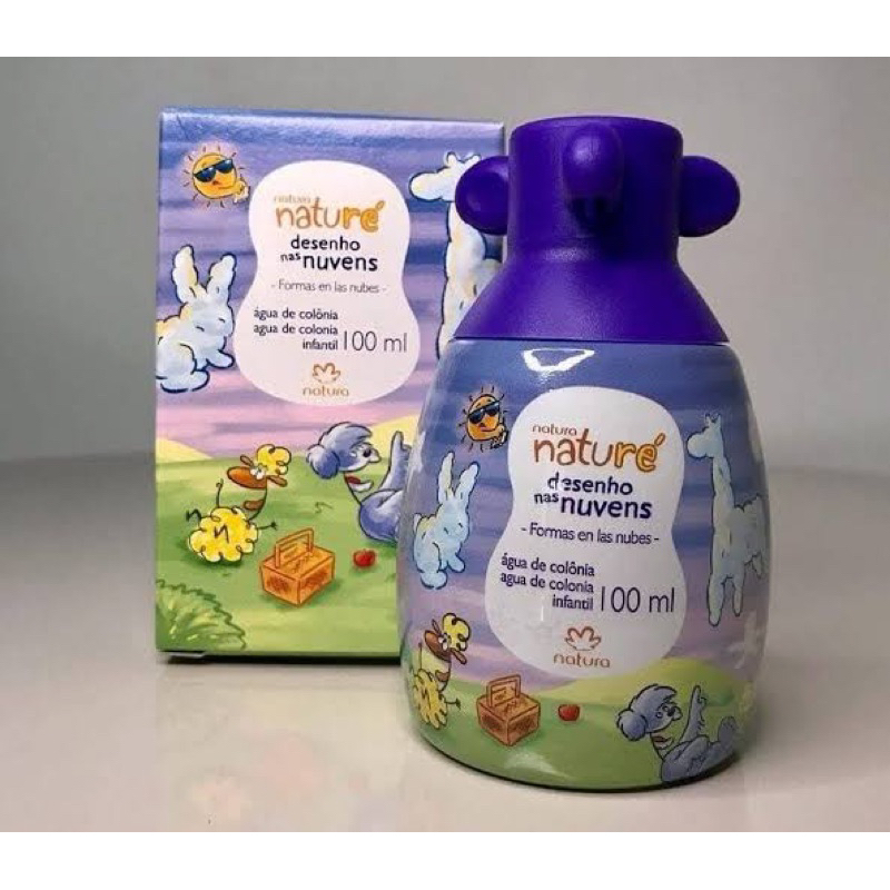 Colônia Infantil Naturé Desenho nas Nuvens 100ml | Shopee Brasil