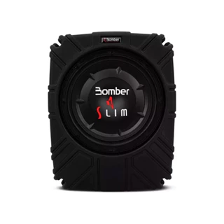 Caixa Passiva Subwoofer 10 Polegadas Bomber Slim Selada 200W RMS 4 Ohms