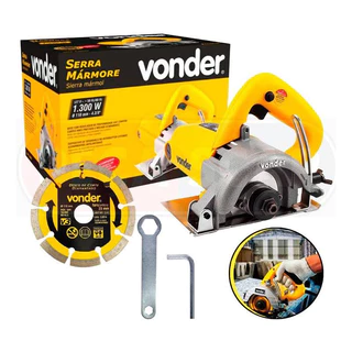Serra Mármore 4.3/8 Pol. 1300W - VONDER-SMV1300S em Oferta na Shopee