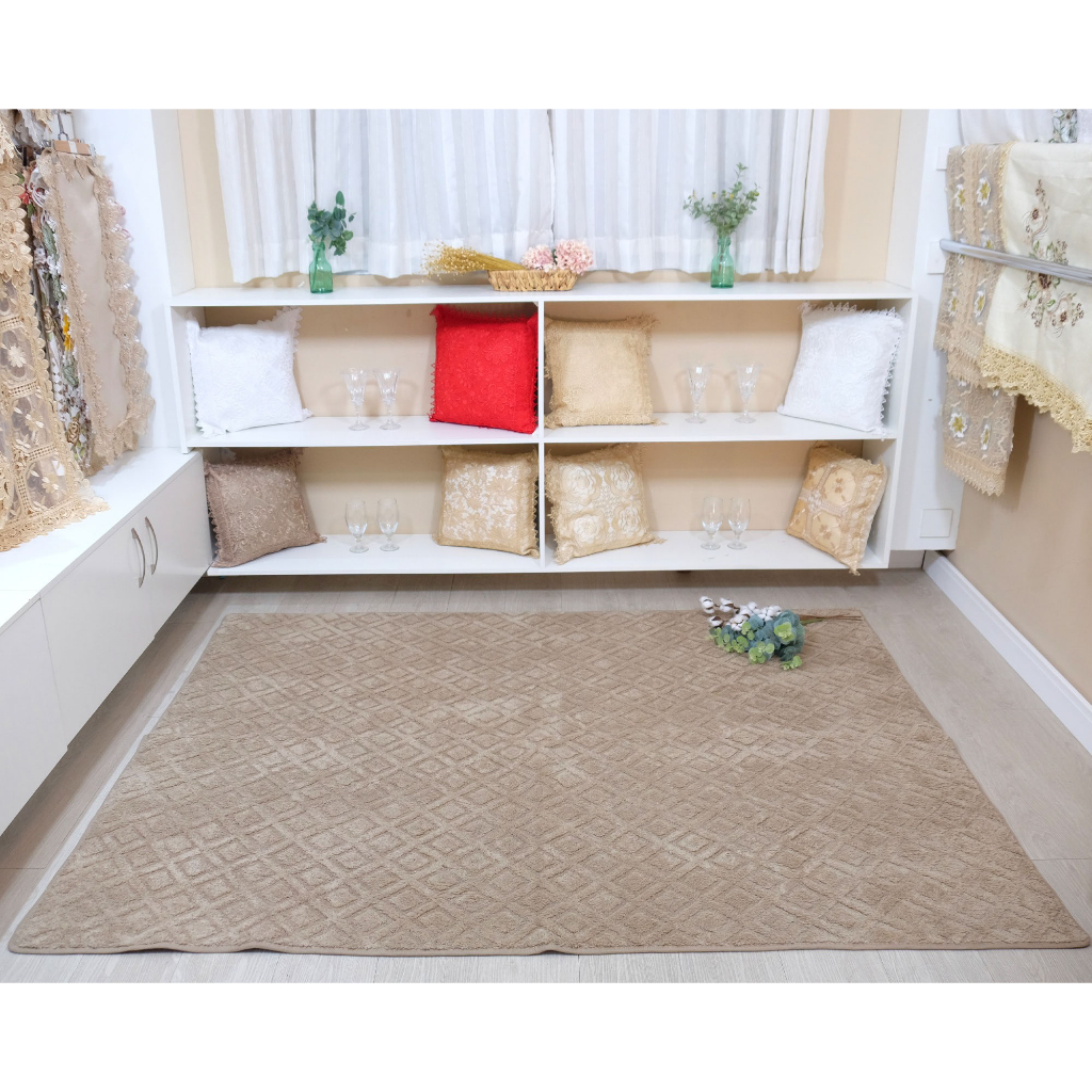 Tapete 150x200cm Antiderrapante Geométrico para Sala quarto | Shopee Brasil