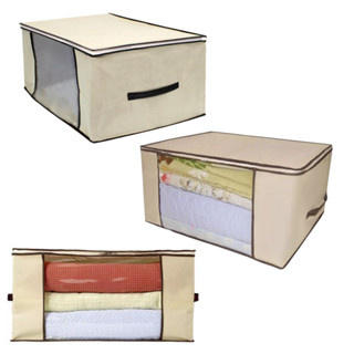 Kit Com 3 Caixas Organizadoras Com Visor 60cm
