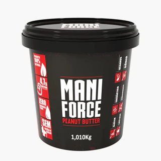 Pasta De Amendoim Integral Vários Sabores Maniforce em Oferta na Shopee