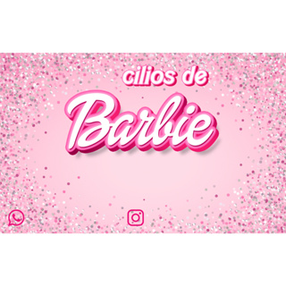 Card Escovinha de Cilios - Barbie