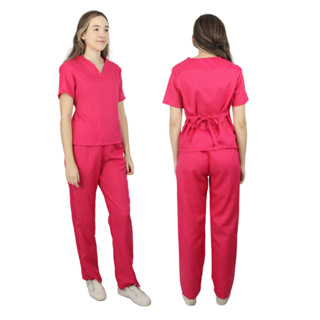 Pijama Hospitalar Cirurgico Scrub Feminino Acinturado