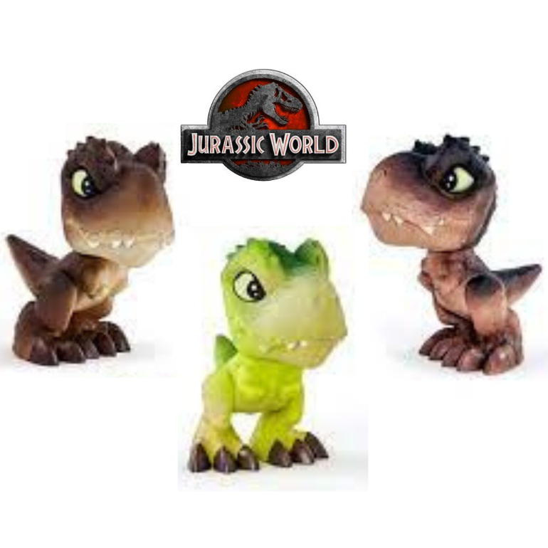 Jurassic World™ Mini T-Rex - Marrom - Mini Baby Dinos - Universal - Loja da  Pupee