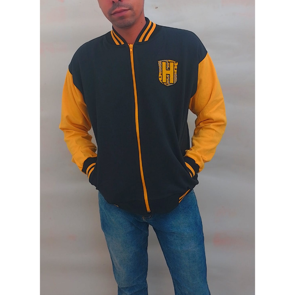 Jaqueta Moletom Colege Harry Potter Lufa - Lufa Unissex Bordado e Estampado