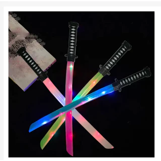 Espada De Brinquedo Justiceiro Samurai Katana Com Som E Luz
