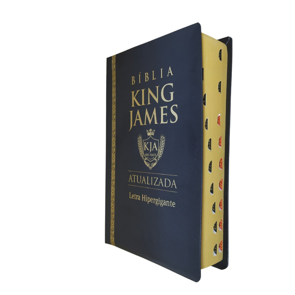 Family Bible King James Preta - Bíblia da Familia em inglês - Novo