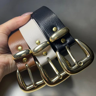 Cinto Feminino em COURO LEGÍTIMO - Largura 3 cm (CF41)