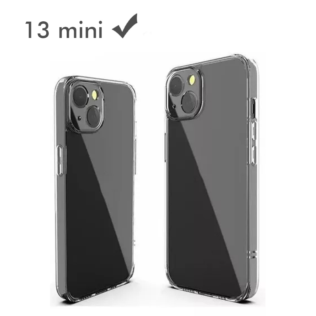 Funda Transparente Para IPhone 13 Con Absorción De Choque