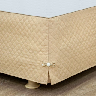 Saia para cama box Matelado ultrassônico com pingentes solteiro/casal/queen/king