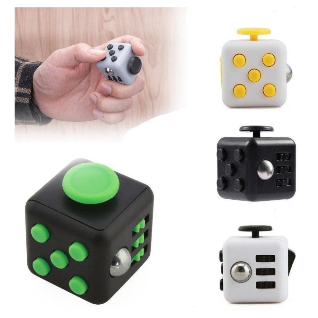 Fidget Toy Cube Cubo Mini Clicker Anti Stress Ansiedade | Shopee Brasil
