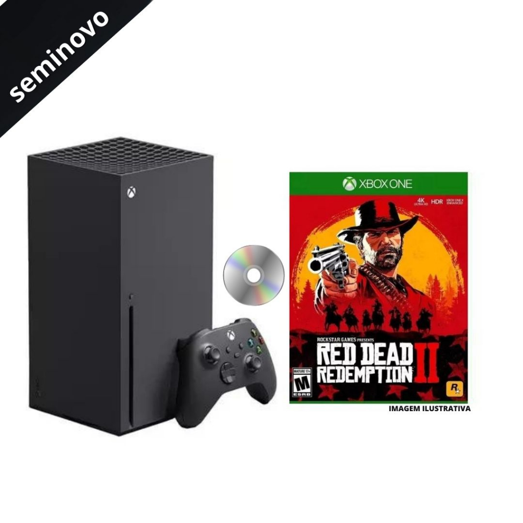 Microsoft Xbox Series X 1tb 4k Promoção Para À Vista Seminovo Zero