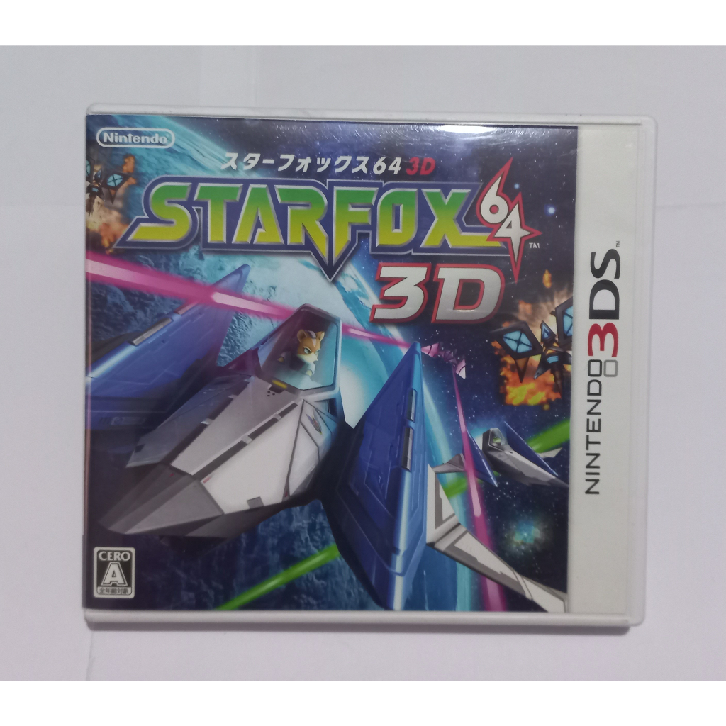 STAR FOX 64 3D ORIGINAL JAPONÊS PARA NINTENDO 3DS