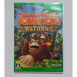 DONKEY KONG COUNTRY RETURNS JAPONÊS PARA NINTENDO WII