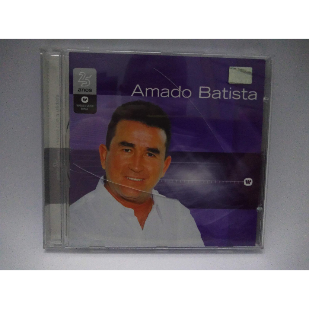 CD: Amado Batista - Warner 25 Anos (Produto Usado) | Shopee Brasil