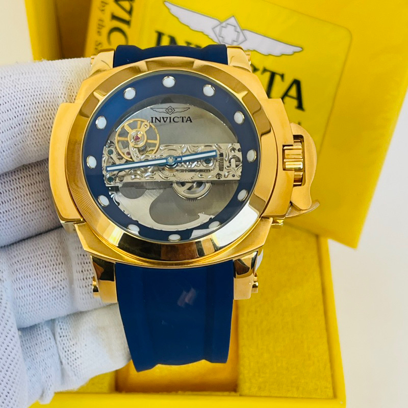 Reloj invicta online transparente