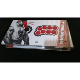 Controle Arcade Full Acrílico Ps4/ps3 E Pc Modo Legacy
