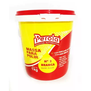 Massa para polir Pérola N2 branca base água 1 kg em Oferta na Shopee